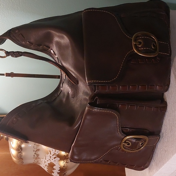 Coach XL 1941 Bleeker Tattersal Tompson Collab 2007 Italian Vachetta Leather - Picture 2 of 2